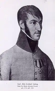 Johann Anton Graf zu Hardegg, Träger des Militär-Maria-Theresien-Ordens