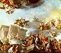 Christoph Kolumbus präsentiert den Katholischen Majestäten die Neue Welt, Musée des Beaux-Arts de Quimper