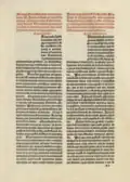 Seite aus dem Dictionarium latino-hispanicum