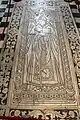 Bodengrabplatte des Giuliano da Como, 1444, Siena, Dom