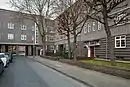 Am Nordende überbaute Adalbert-Stifter-Straße (Lage52.4027179.782556)