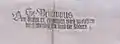 Erhaltener Spruch von St. Philippus