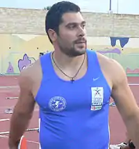 Apostolos Parellis – mit zypriotischem Rekord von 66,32&nbsp;m auf Rang&nbsp;fünf
