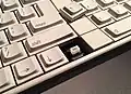 Taster Alps white in einer Apple-IIgs-Tastatur