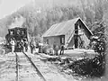 Arbeiterbaracke im Achtal