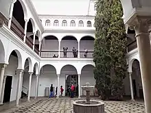 Innenhof des Palasts Casa de Castril