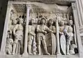 Francesco Laurana: Parade der Soldaten, Hochrelief am Triumphbogen des Castel Nuovo in Neapel, 1453–1458