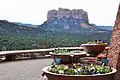Blick nach Süden auf den Courthouse Butte
