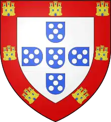 Wappen der portugiesischen Könige von Johann II. bis Manuel II.