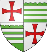 Großmeisterwappen Eudes' de Saint-Amand