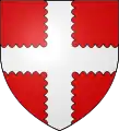 Linie von Gymnich zu Dudelingen mit umgekehrten Farben
