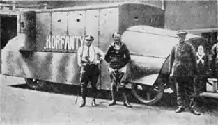 Improvisierter polnischer Panzerwagen „Korfanty“, Oberschlesische Aufstände