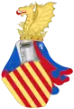 Aragon (13.–15.&nbsp;Jh.) – geflügelt, aus der Krone wachsend