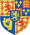 1694–1702Wappen unter Wilhelm III.(Schottische Version)