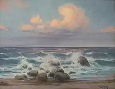 Abend an der Ostsee (1921)