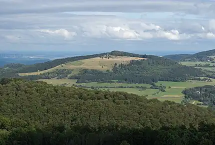 Westseite, Ansicht vom Eierhauckberg