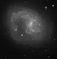 Aufnahme mithilfe des Hubble-Weltraumteleskops