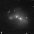 Aufnahme mithilfe des Hubble-Weltraumteleskops