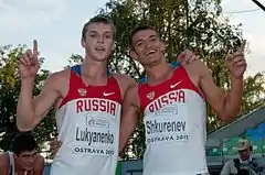 Artem Lukyanenko (links) – Wettkampf nicht&nbsp;beendet