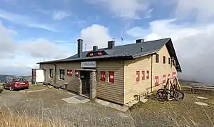 Westsüdwestansicht des Wetterkoglerhauses