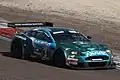 Ein Aston Martin DBR9 bei einem Lauf der französischen GT-Meisterschaft in Dijon-Prenois 2007.
