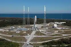 Die Atlas V mit New Horizons kurz vor dem Start