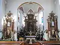 St. Johannes Baptist: Innenraum