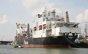 in Rotterdam von achtern