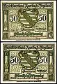 Auerbach im Vogtland 50&nbsp;Pfennig, 1921