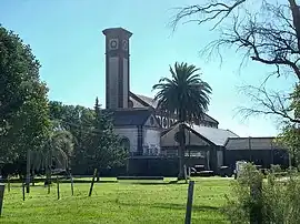 Die alte Trinkwasseraufbereitungsanlage in Aguas Corrientes