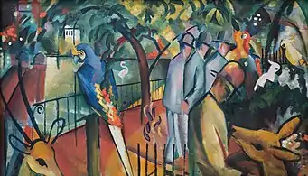 August MackeZoologischer Garten I, 1912