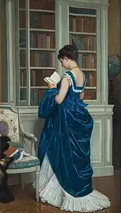 Dans la Bibliothèque.