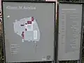 Aureliuskloster, Lageplan