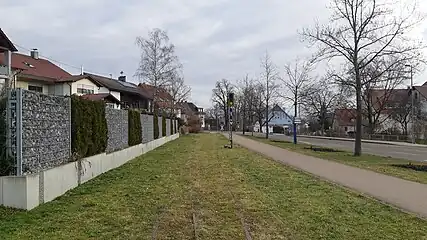 Ausfahrt Heiningen Richtung Eschenbach