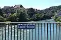 Blick von der Casino-Brücke auf die Altstadt von Brugg