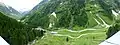 Blick über die Oberhausalm ins Tal der Schwarzach
