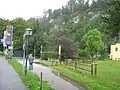 Westflanke des Hellbrunner Bergs, heute als Zoogelände genutzt