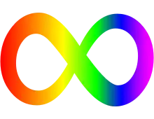 Autismus Regenbogen Unendlichkeit