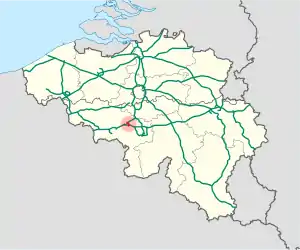 Verlauf der A501