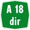 Autostrada A18dir