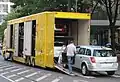 Geschlossener Autotransporter