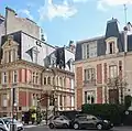 Eingang zur Avenue des Chalets
