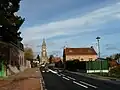 Rue Pasteur mit Blick Richtung Kirche St. Martin