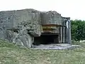 Geschützkasematte aus Beton