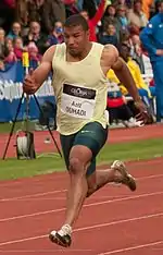 Aziz OuhadiRang sieben in 10,45&nbsp;s