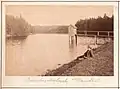 Bärenbrucher Teich um 1900