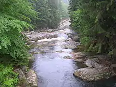 Das Weißwasser beim Mädelsteg