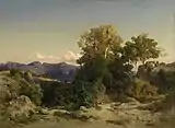 Im Albanergebirge, 1851, Staatliche Kunsthalle Karlsruhe
