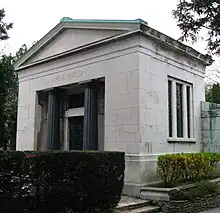 Die Familiengruft am Hietzinger Friedhof