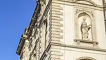 Fassade des Hauptgebäudes der TU Chemnitz.